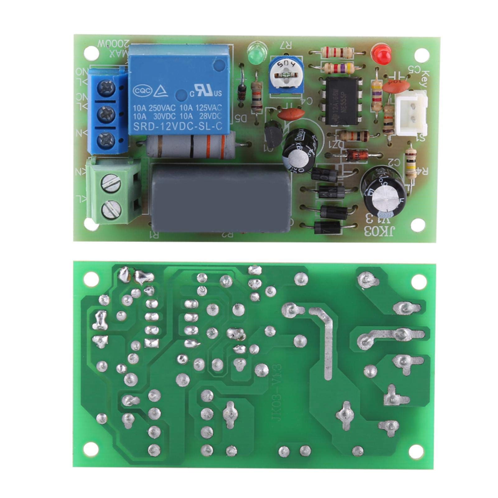 Kuuleyn Modulo Relè Temporizzato AC 220V 1-60 Secondi