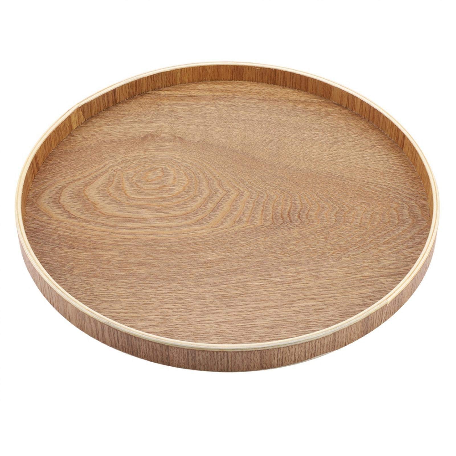 Kuuleyn vassoio legno 24 cm rotondo vintage