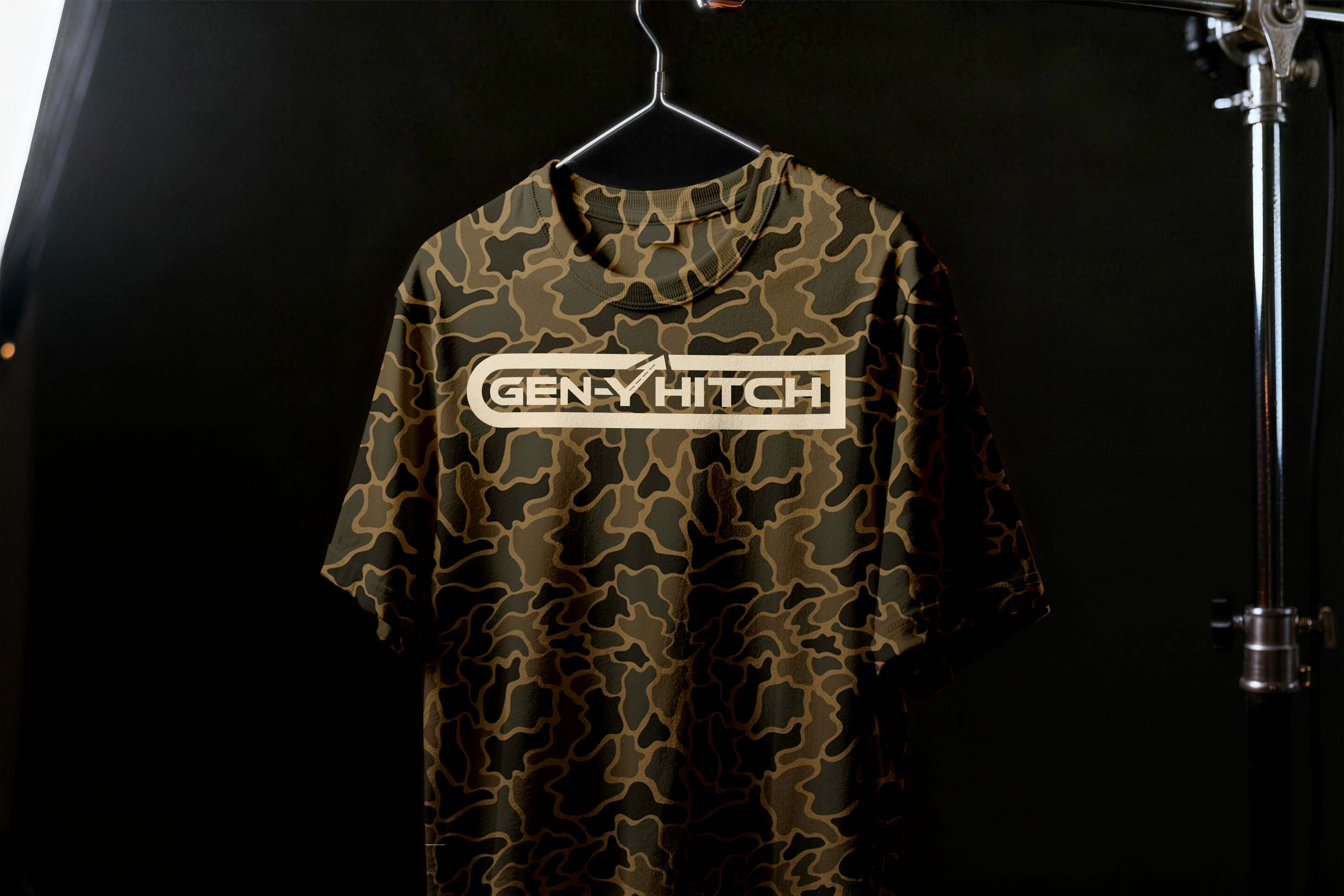 GEN-Y Camo Shirt maglietta cotone duck camo manica corta XL