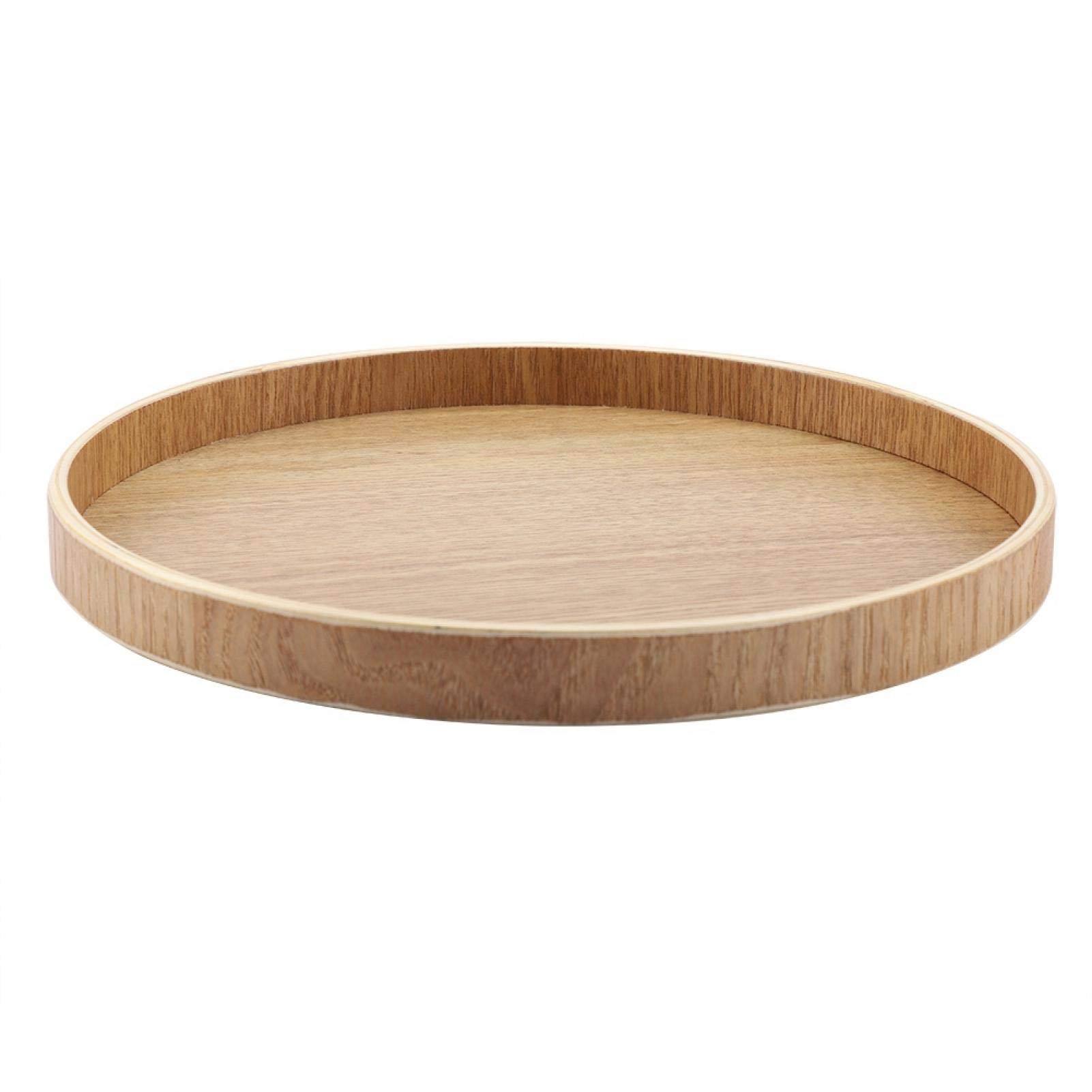 Kuuleyn vassoio legno 24 cm rotondo vintage