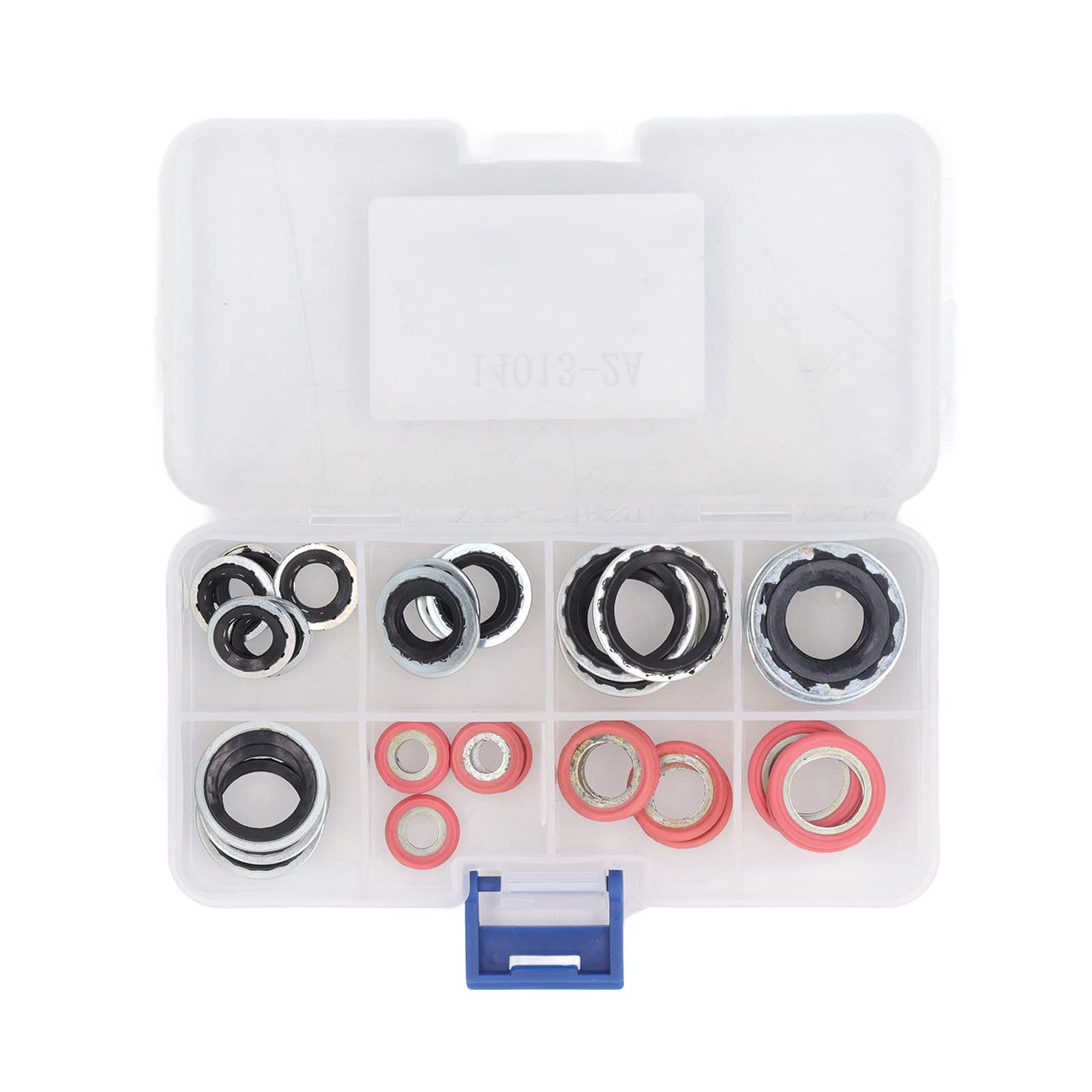 AOWINHIT Kit Guarnizioni Clima Auto 40 Pezzi Alluminio