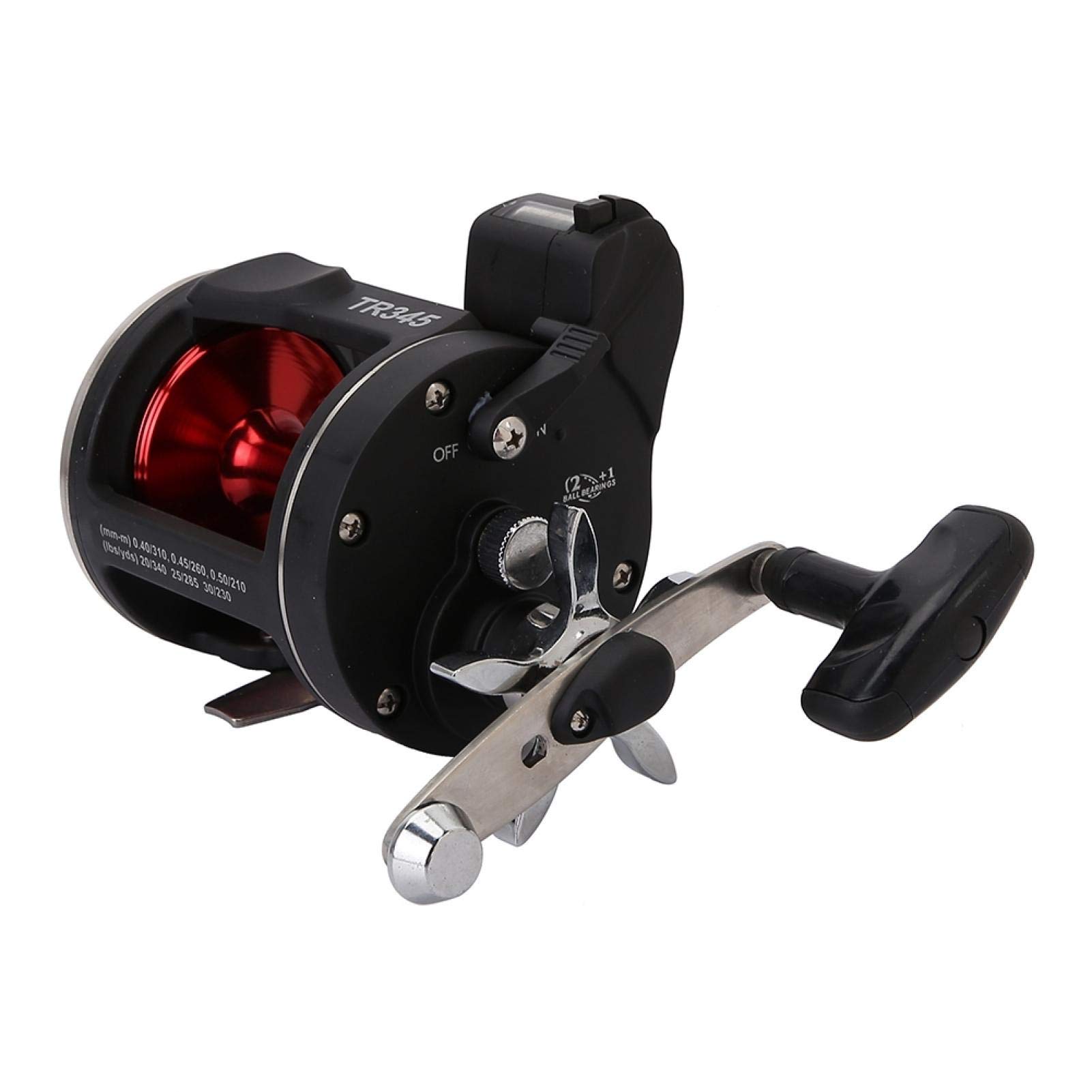 Kuuleyn TR345 mulinello traina con contatore nero