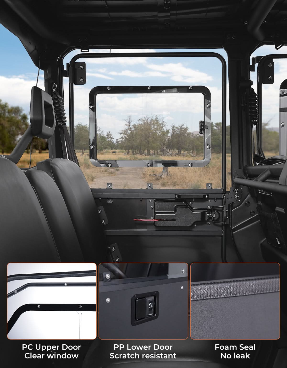 Kemimoto porte 2-in-1 Can-Am Defender MAX HD