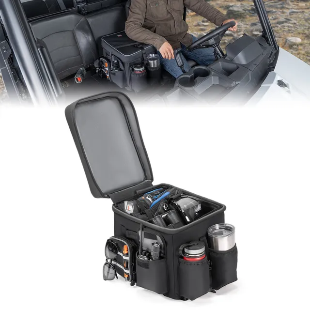 KEMIMOTO borsa sedile UTV 18L portabevande console centrale