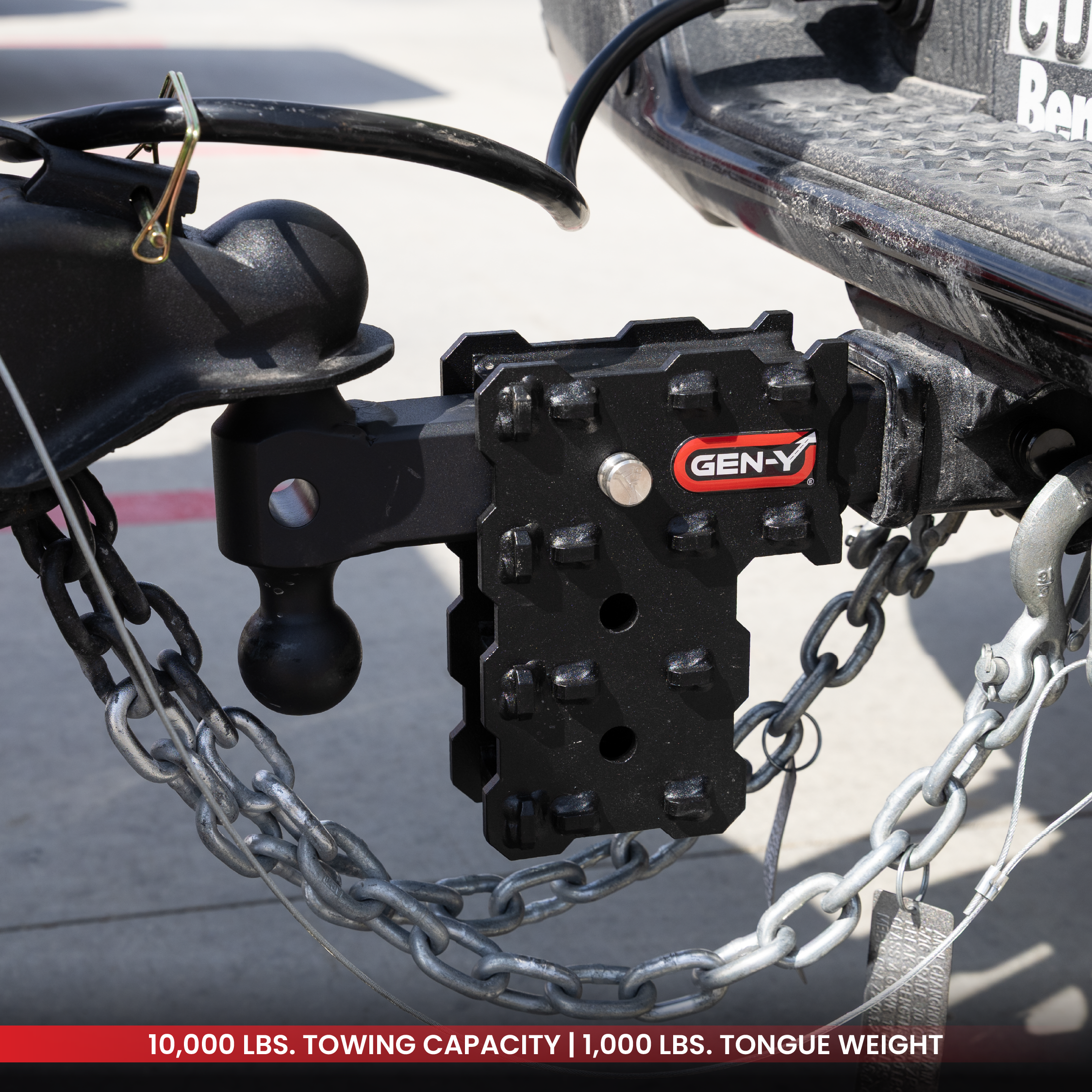 GEN-Y Hitch PHANTOM-X gancio traino regolabile 10K