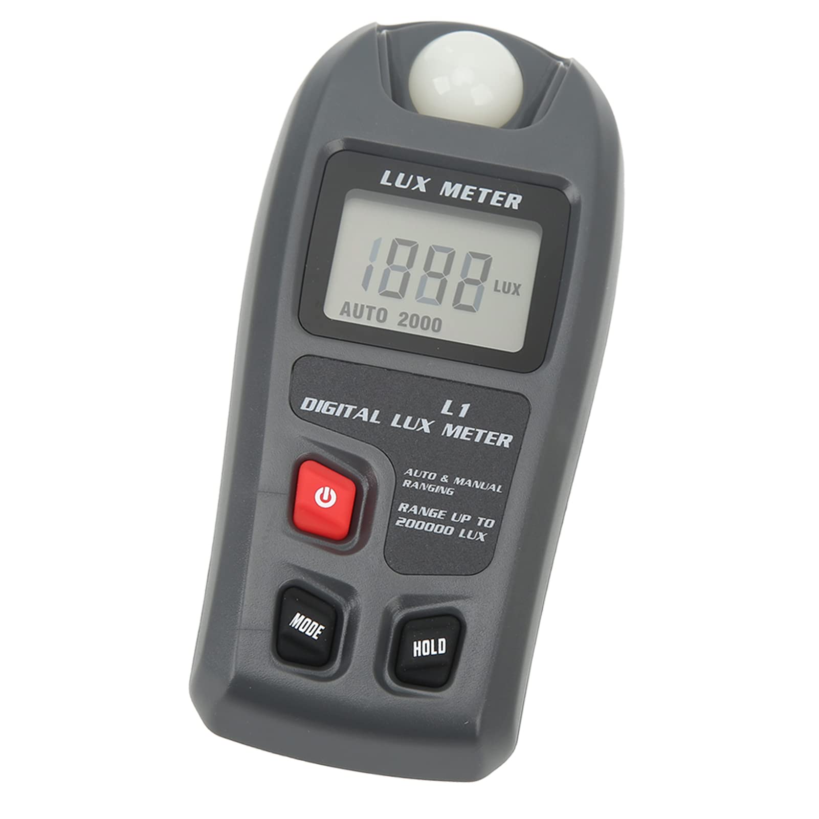 AOWINHIT luxmetro digitale LCD 0,1-20000 lux ABS