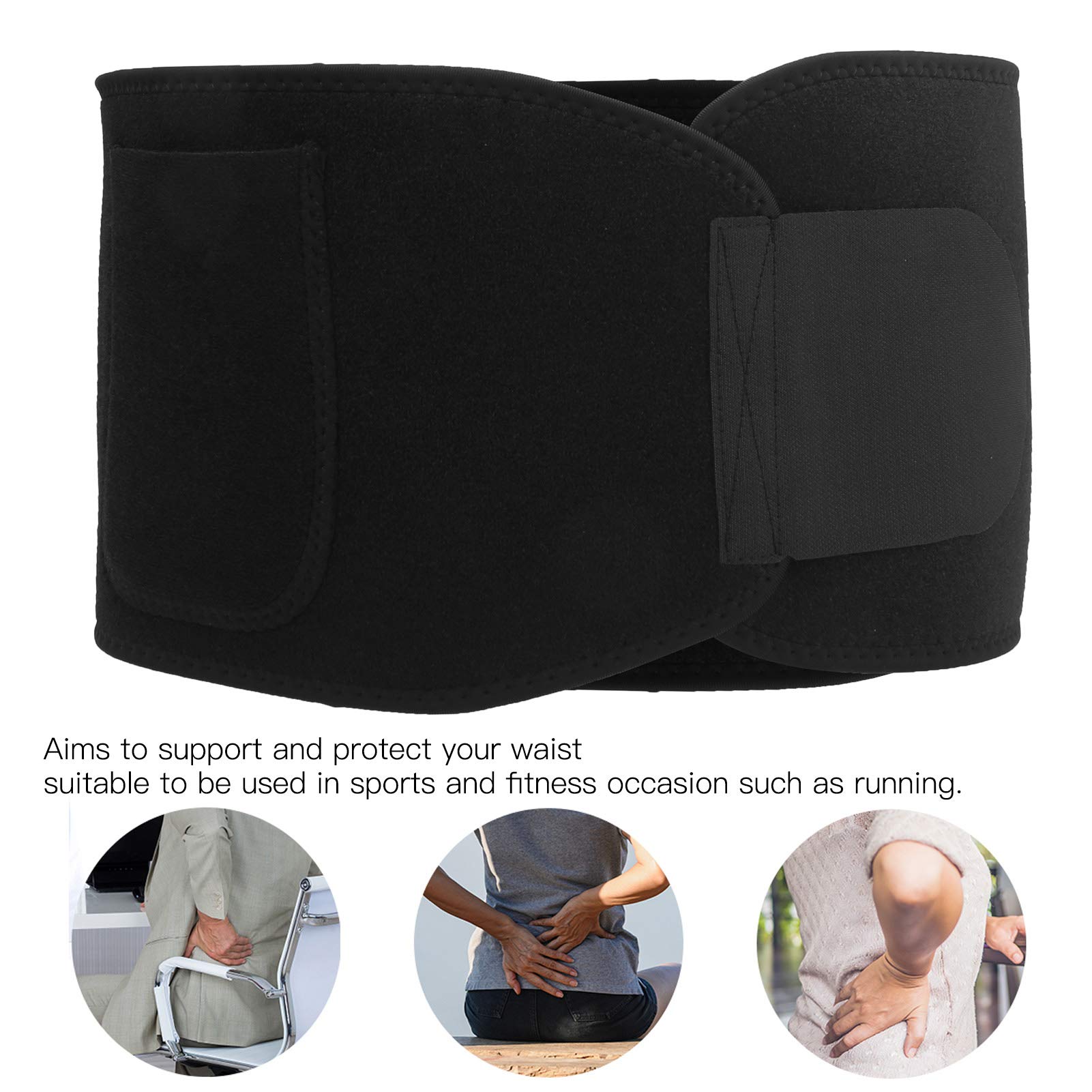 Kuuleyn Cintura Lombare Neoprene Fitness Regolabile