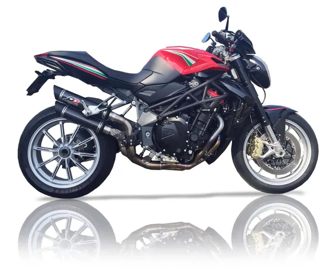 QD Exhaust Magnum Brutale 910 1090 scarichi coppia carbonio