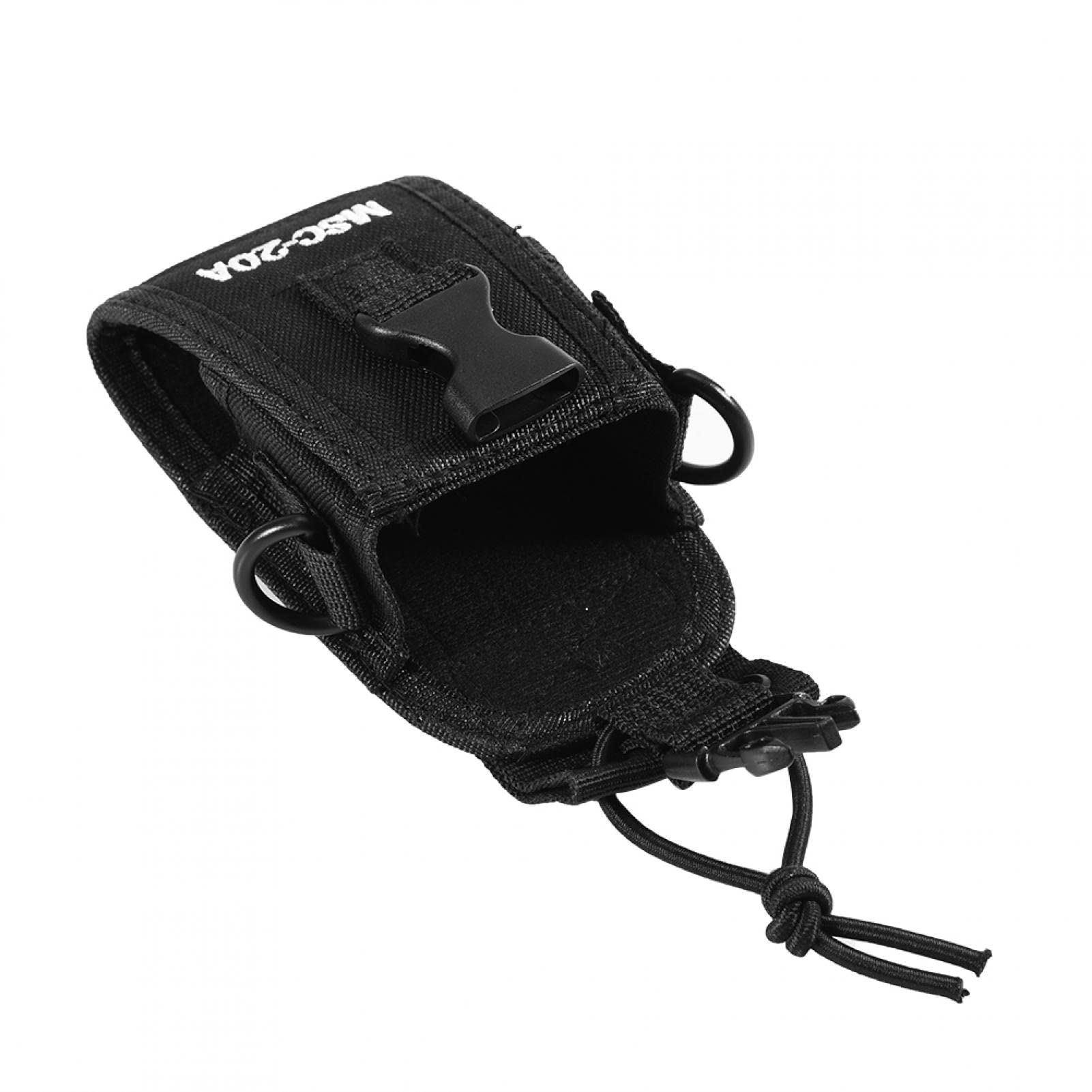 Kuuleyn MSC-20A Custodia Radio Nylon Nera con Tracolla
