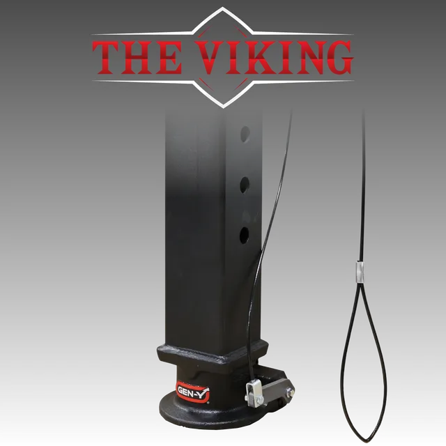 GEN-Y Viking accoppiatore gooseneck SnapLatch 4" tondo
