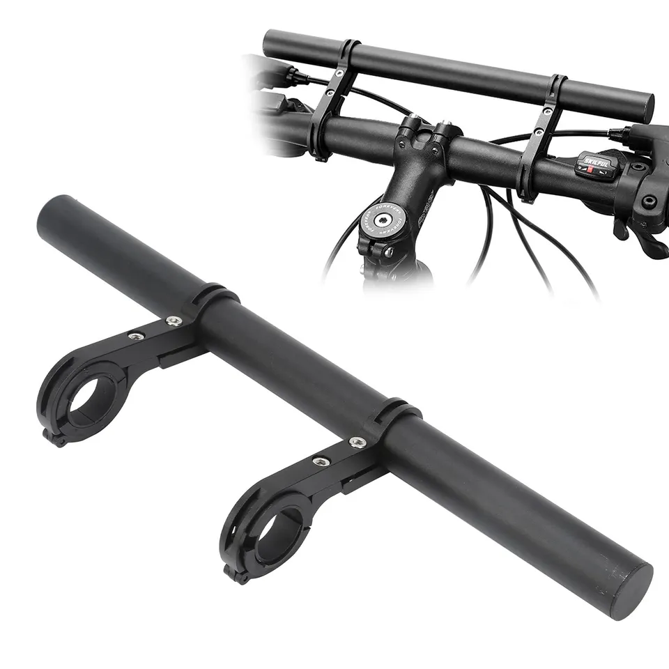 Hapivida Estensione Manubrio Bici 30 cm Alluminio Doppia