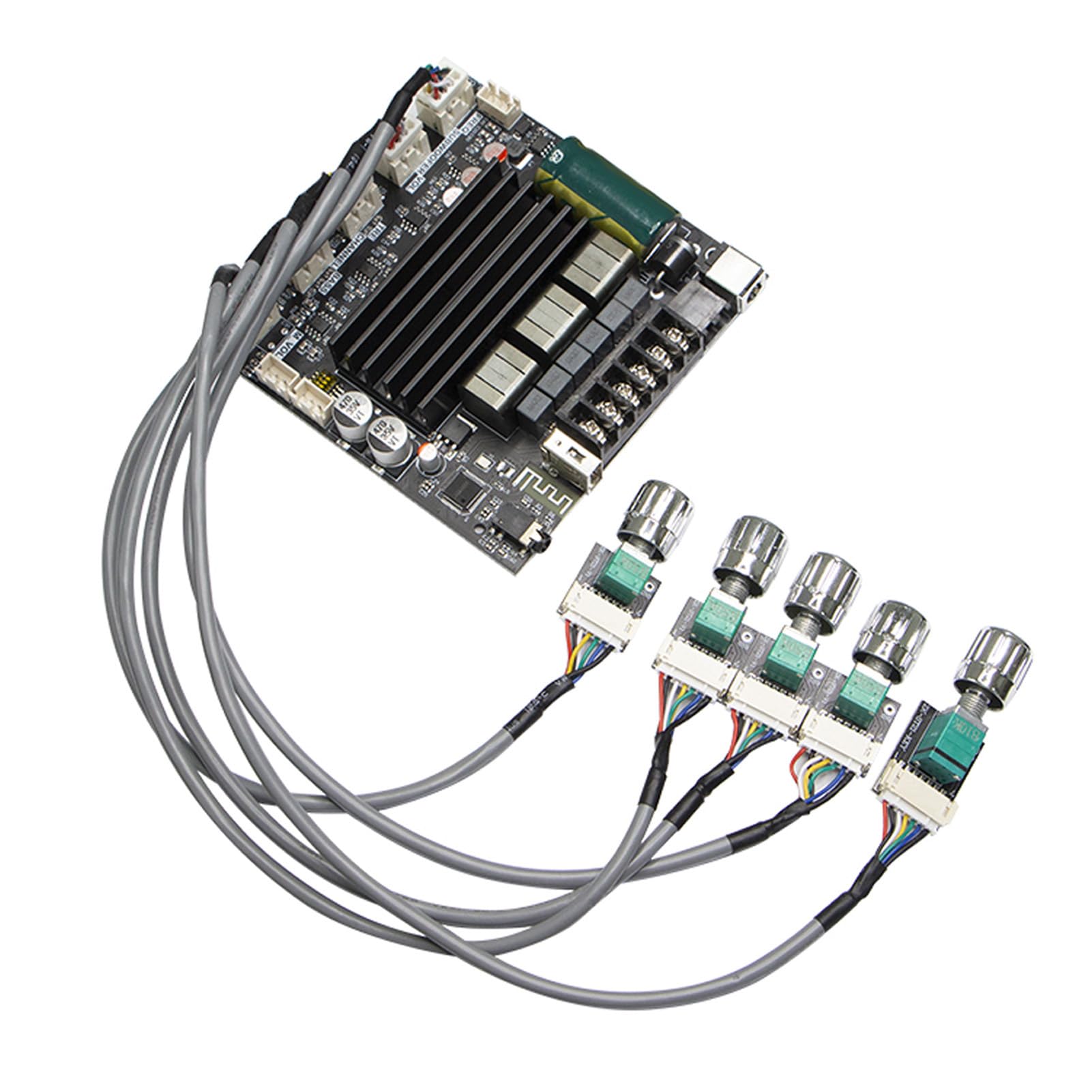AOWINHIT modulo amplificatore audio 2.1 Bluetooth 200W