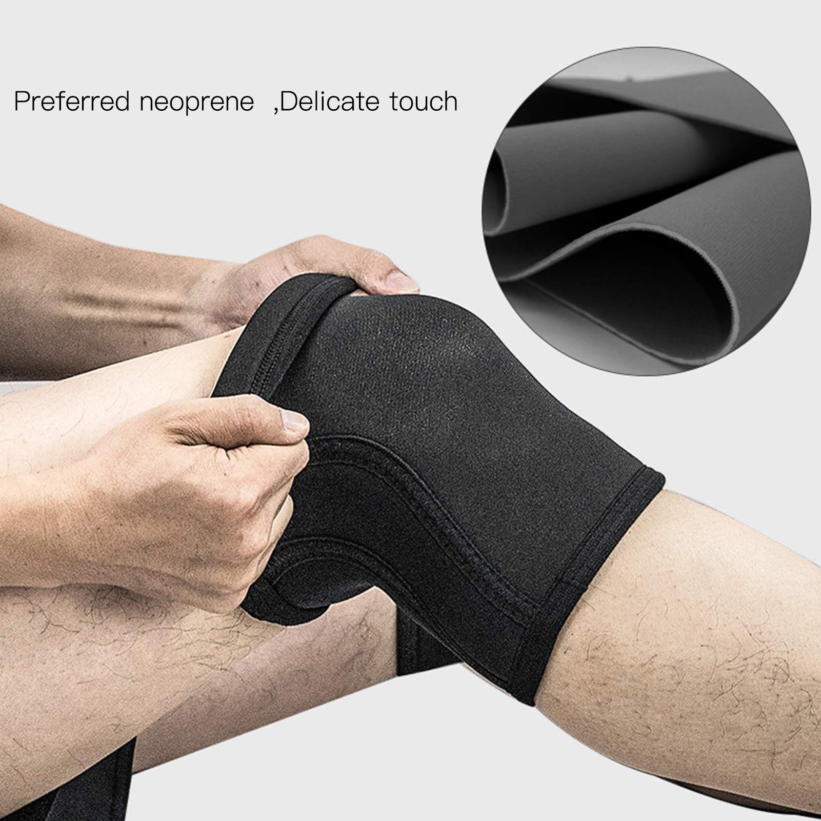 Kuuleyn Ginocchiera Sportiva Neoprene Traspirante