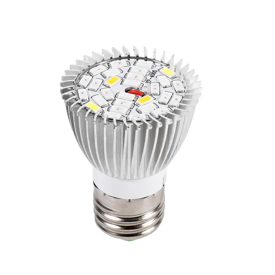 Kuuleyn 28 LED E27 lampada coltivazione 5W spettro completo