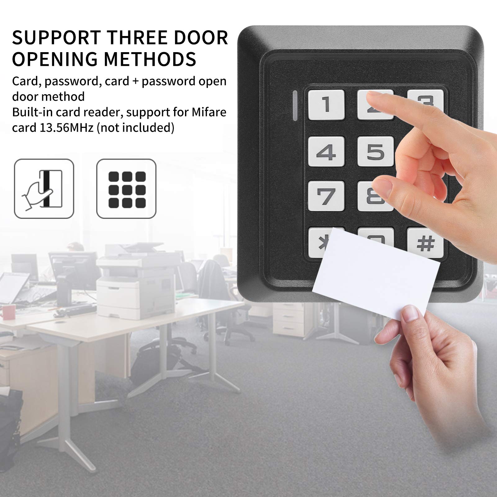 Kuuleyn Tastiera Accessi RFID 13,56 MHz Wiegand26