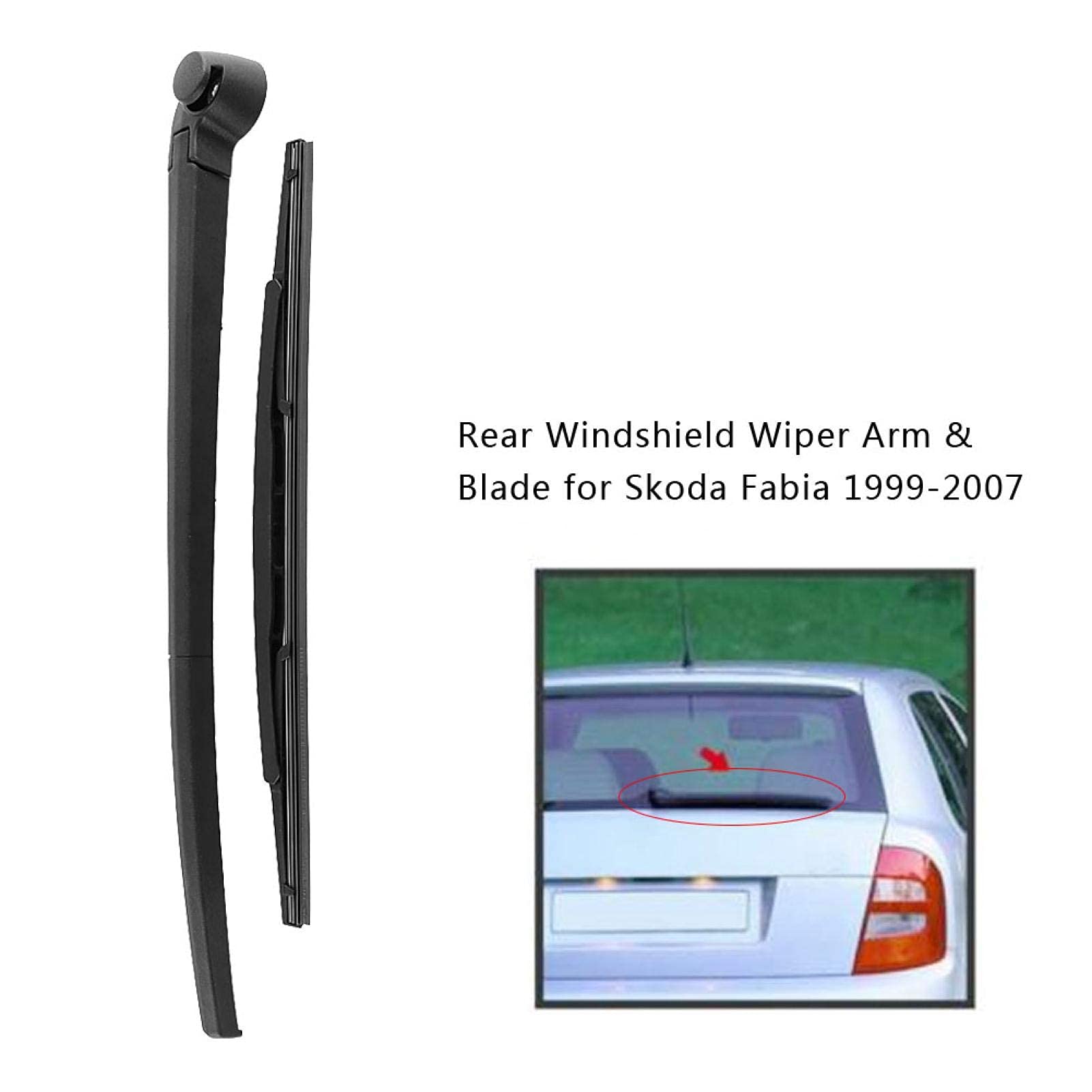 Kuuleyn braccio tergicristallo posteriore Skoda Fabia 1999-2007