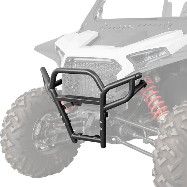 KEMIMOTO RZR XP 1000 paraurti anteriore acciaio nero