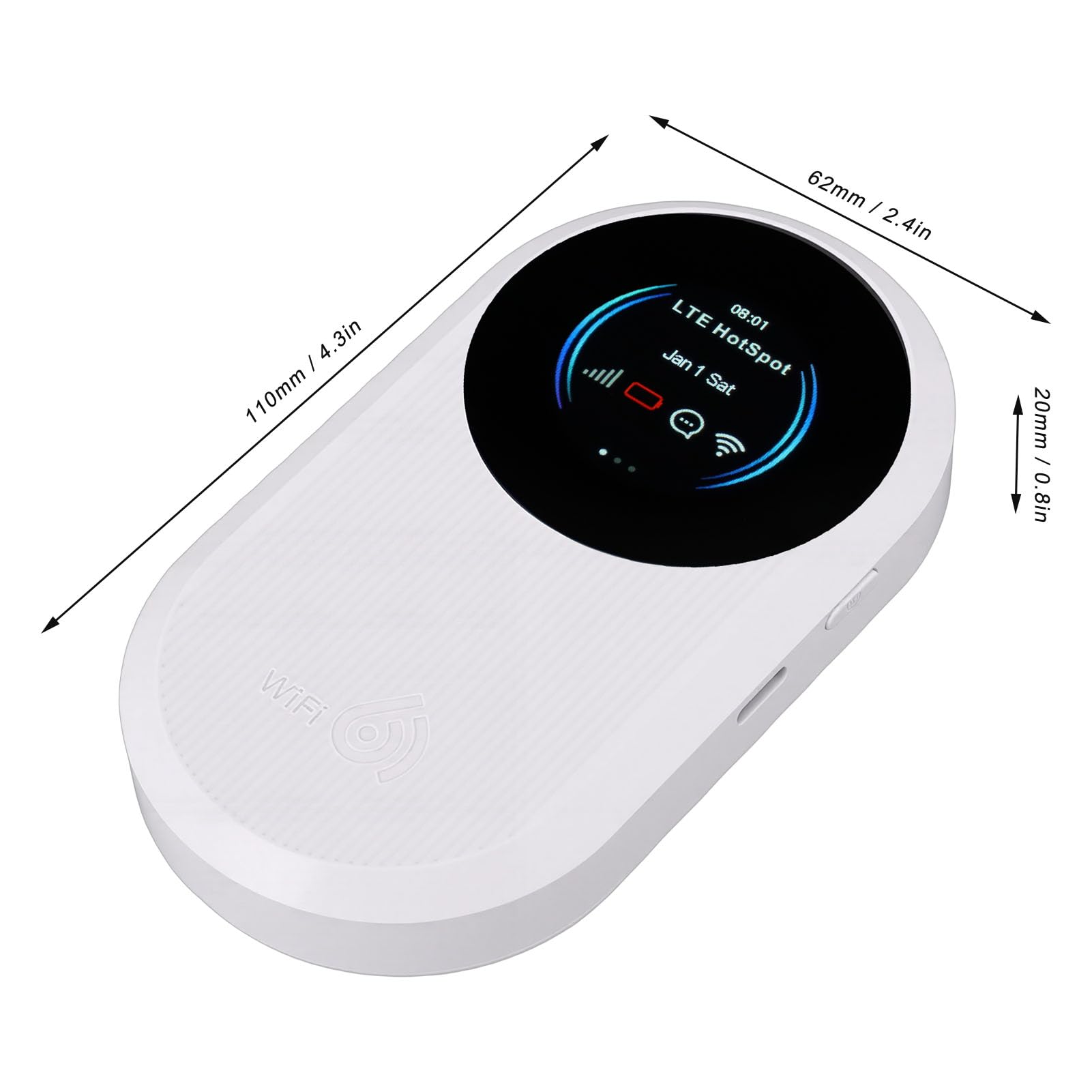 AOWINHIT Hotspot mobile 4G LTE 3000 mAh