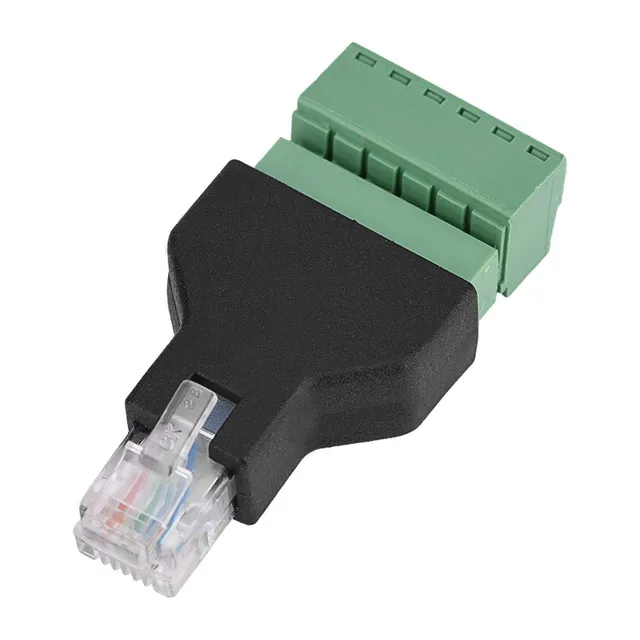 Kuuleyn adattatore RJ12 6P6C maschio a vite 1 pz