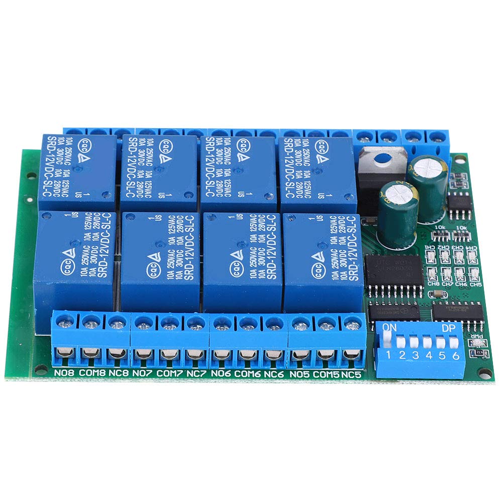 Kuuleyn RS485 modulo relè 8 canali 12V