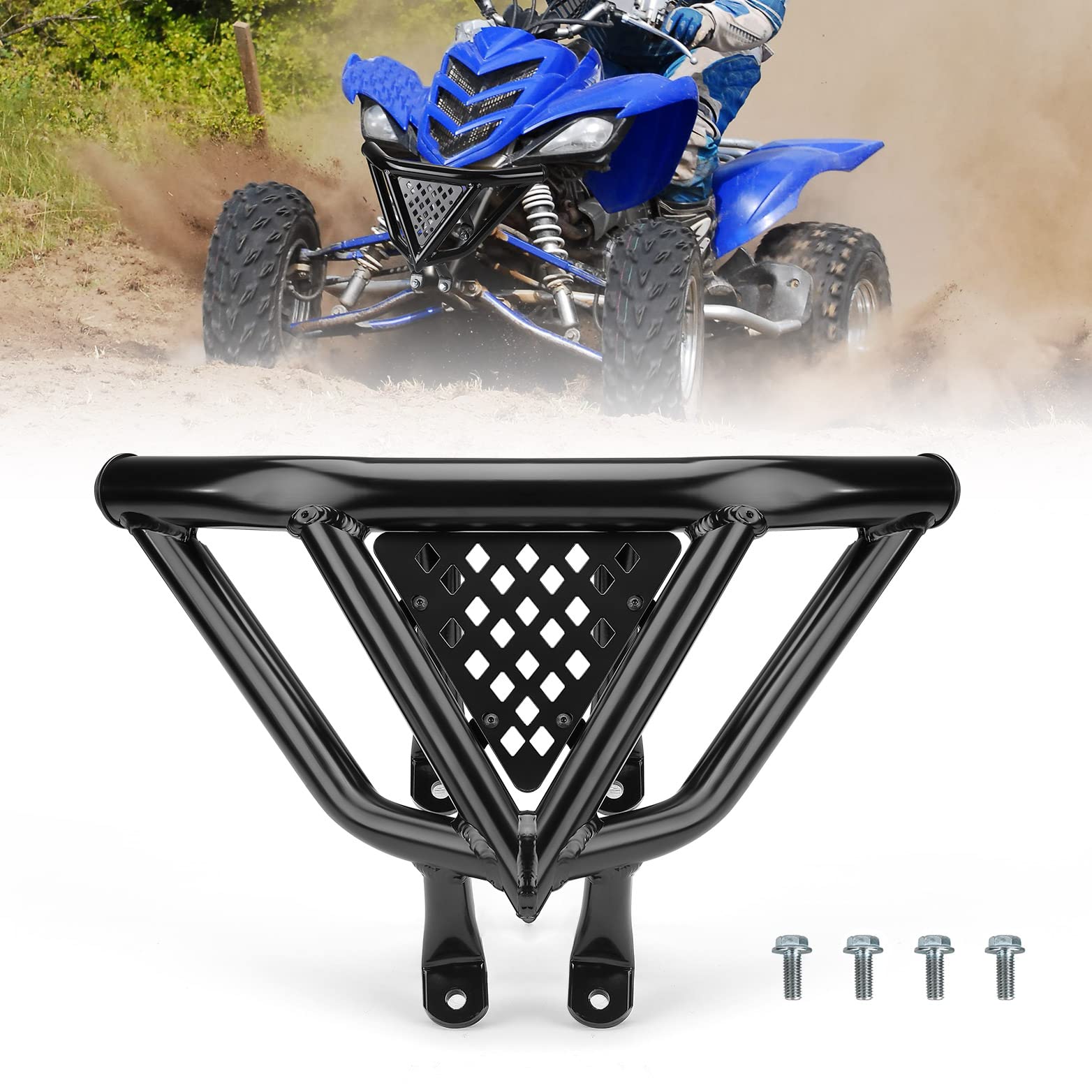 Kemimoto Paraurti Anteriore Yamaha Raptor 700 700R alluminio