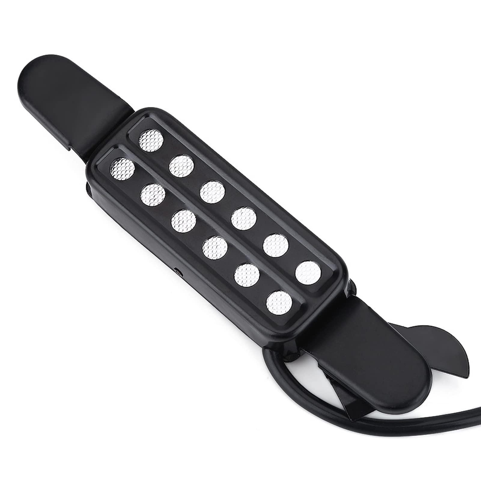 Kuuleyn Pickup Chitarra Acustica Magnetico Buca 12 Fori con Cavo