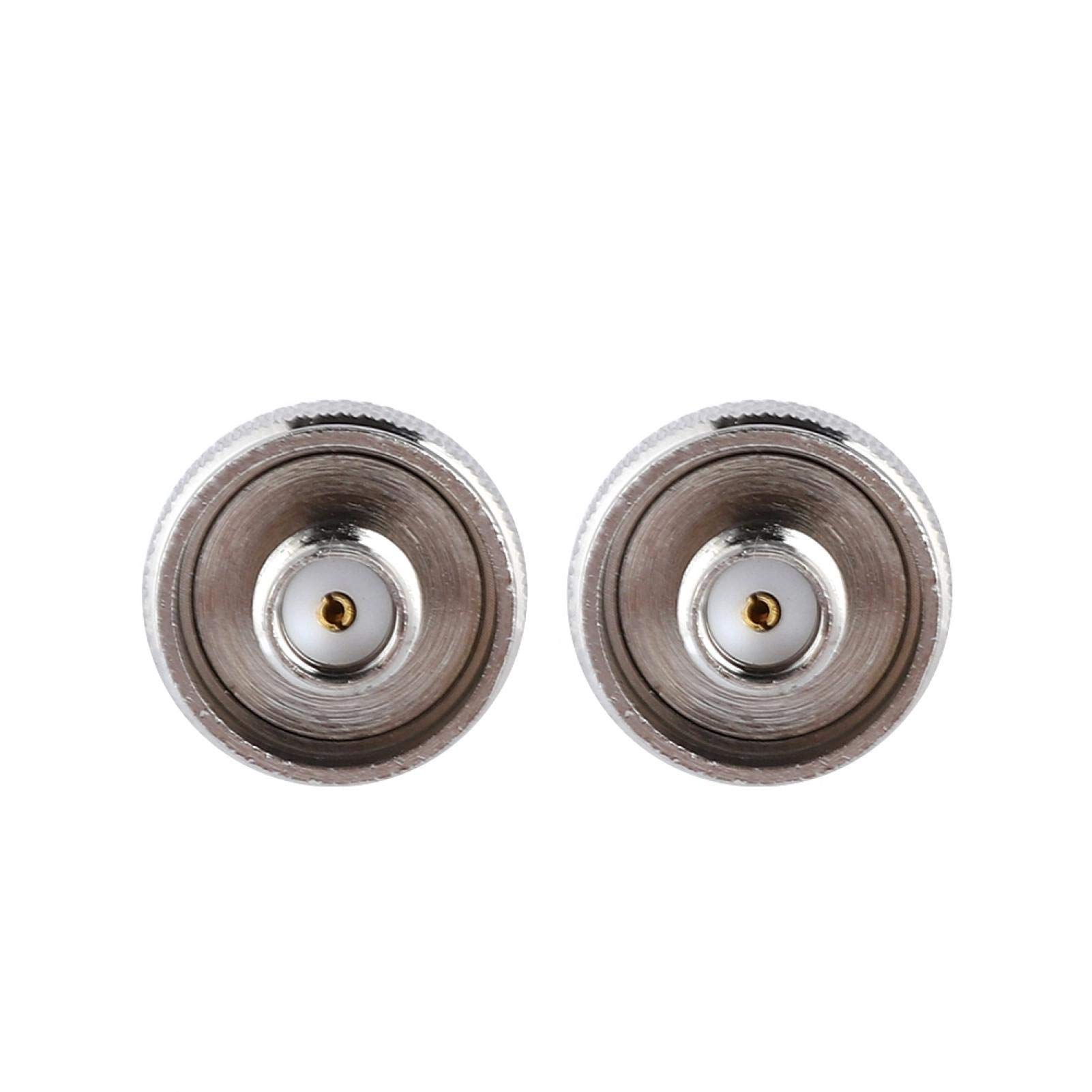 Kuuleyn Adattatore SMA Femmina-BNC Femmina 2 Pezzi 50 Ohm