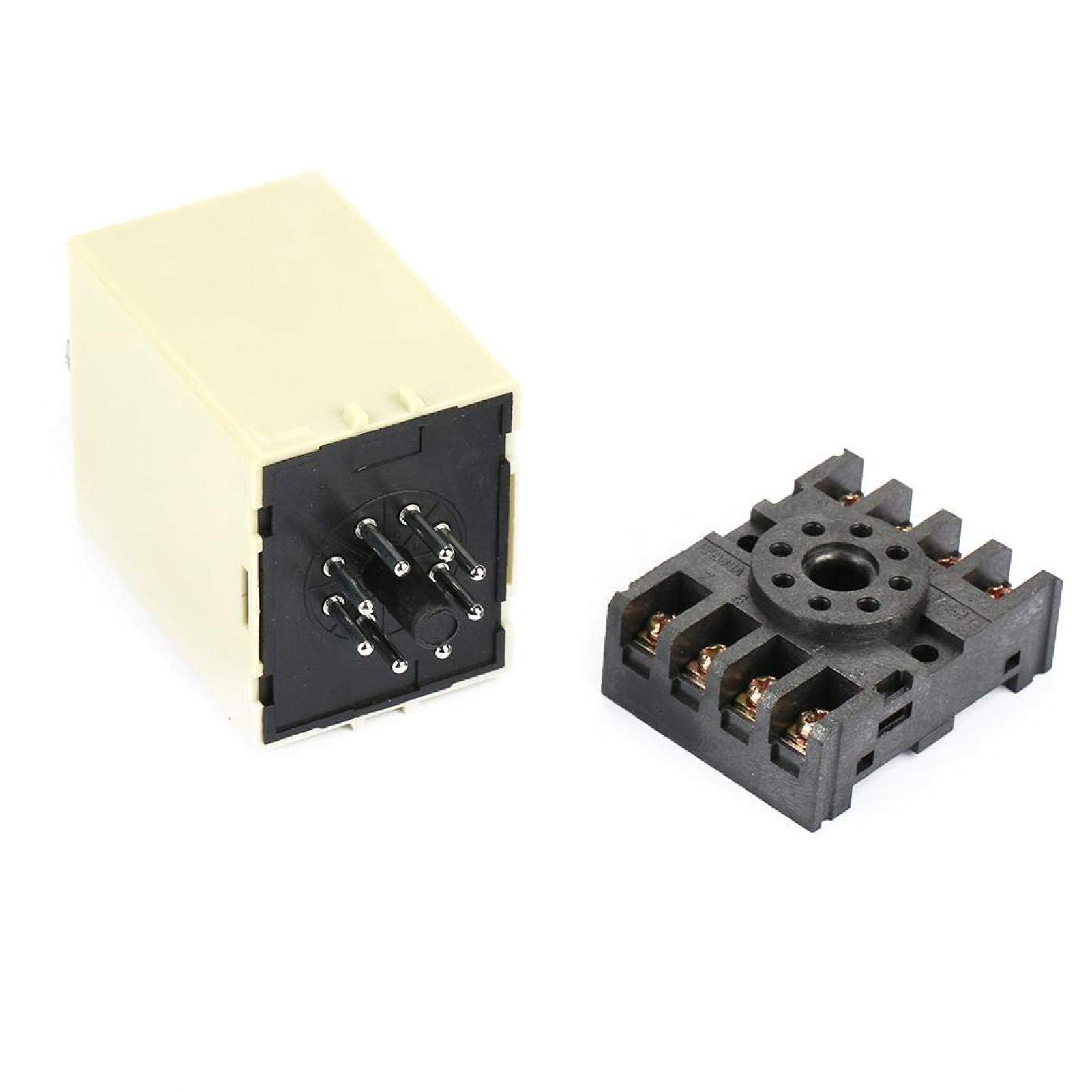 Kuuleyn ST3PA-B Relè Temporizzatore 0-10S AC 220V con Base