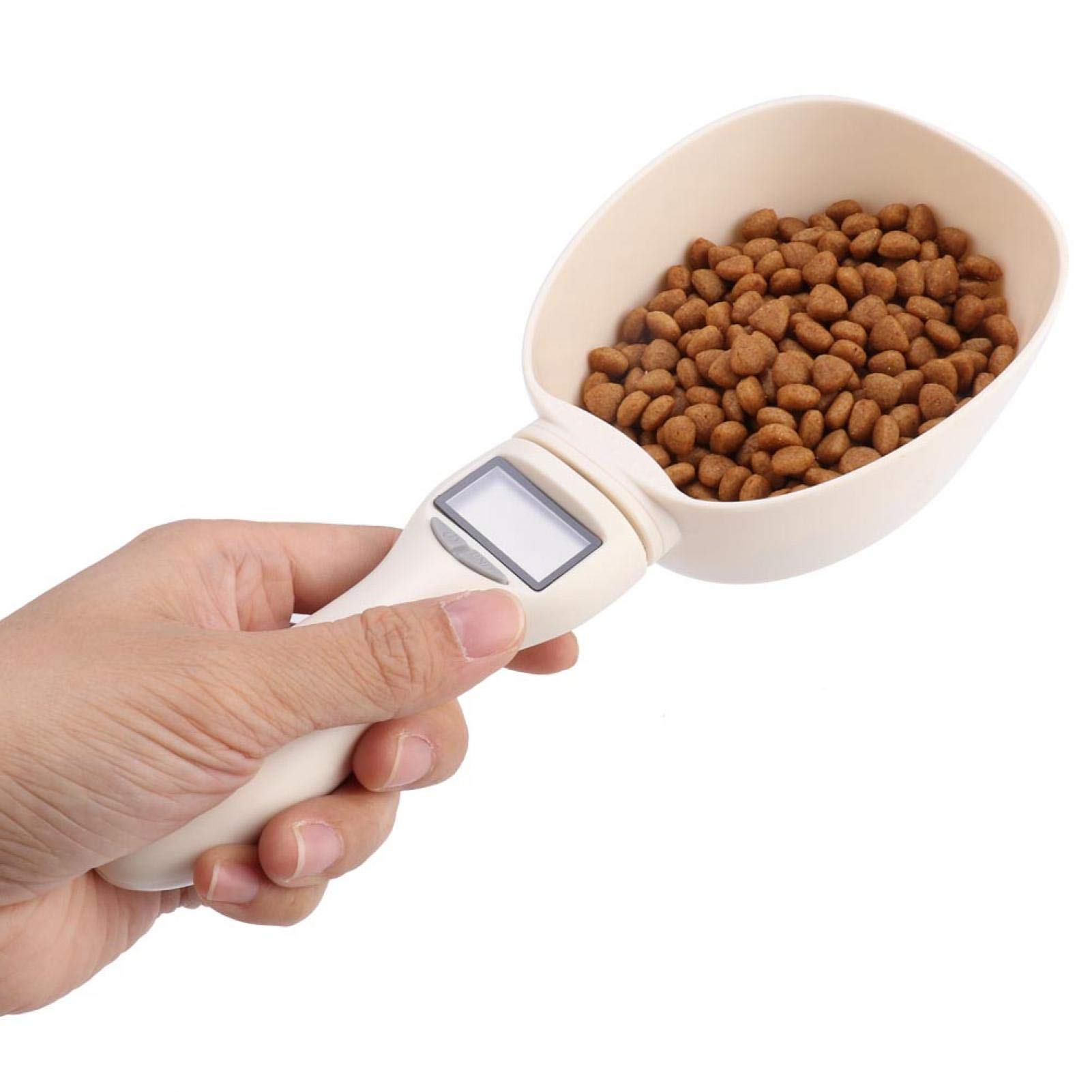 Kuuleyn Cucchiaio Dosatore Elettronico LCD per Cani Gatti
