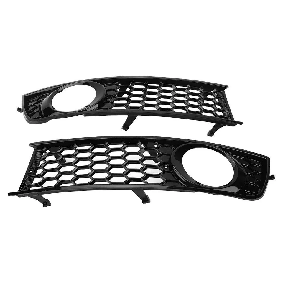 Kuuleyn Griglia Fendinebbia Audi A4 B6 2 Pezzi Nera ABS