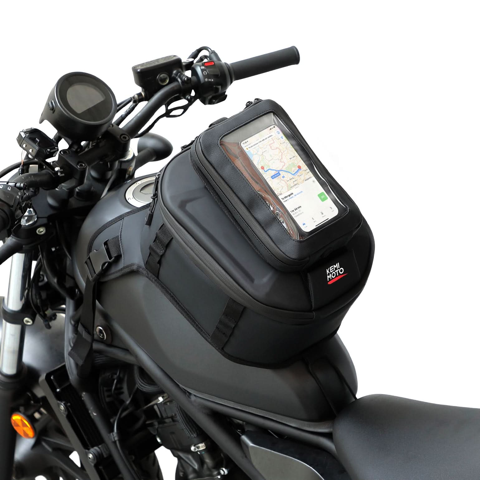 Kemimoto borsa serbatoio moto 13-16L rigida