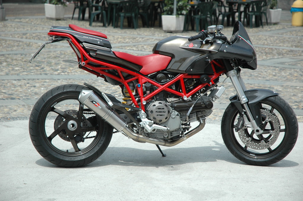 QD Exhaust Magnum Multistrada 1000 1100 impianto scarico titanio