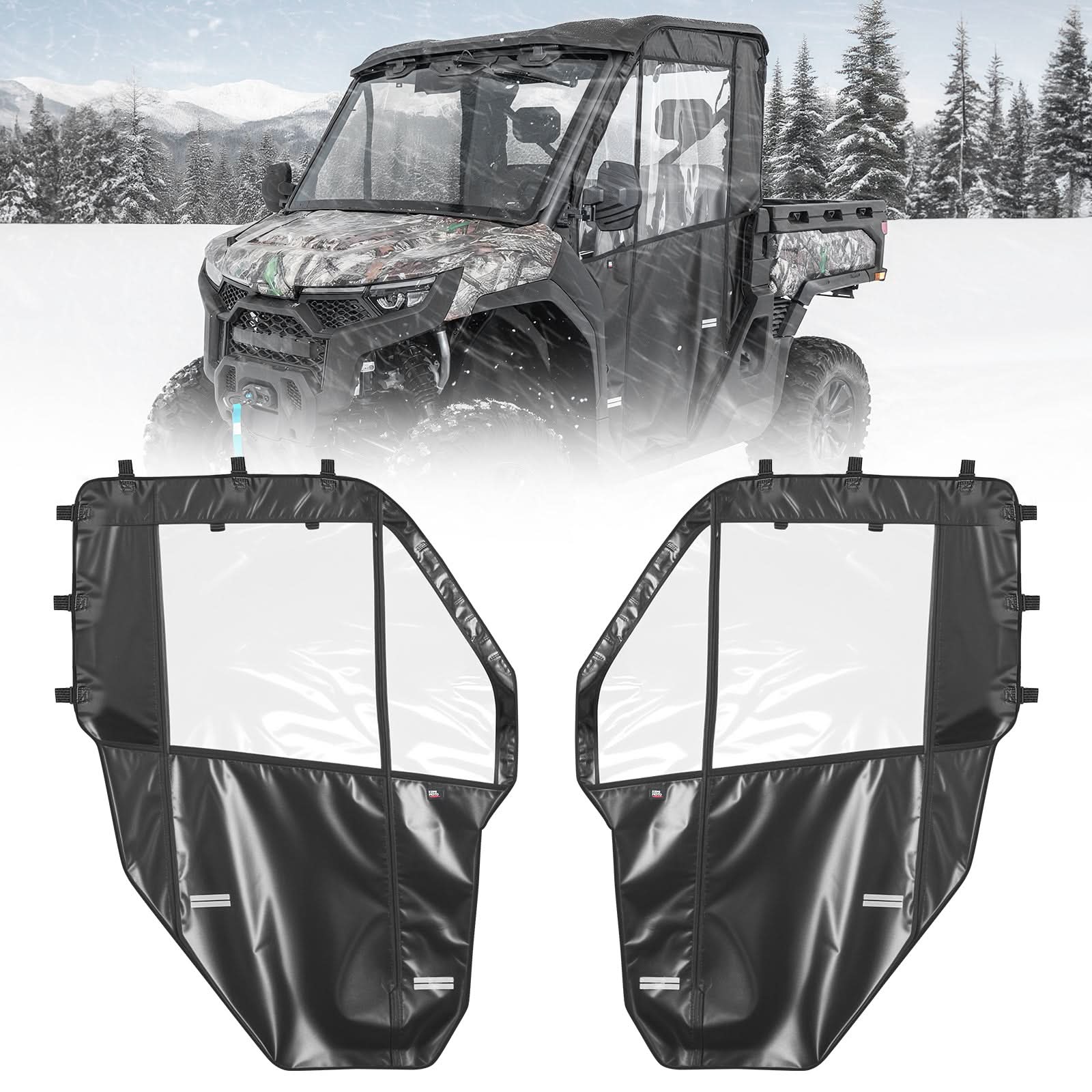 KEMIMOTO UFORCE U10 Pro porte morbide cabina PVC complete