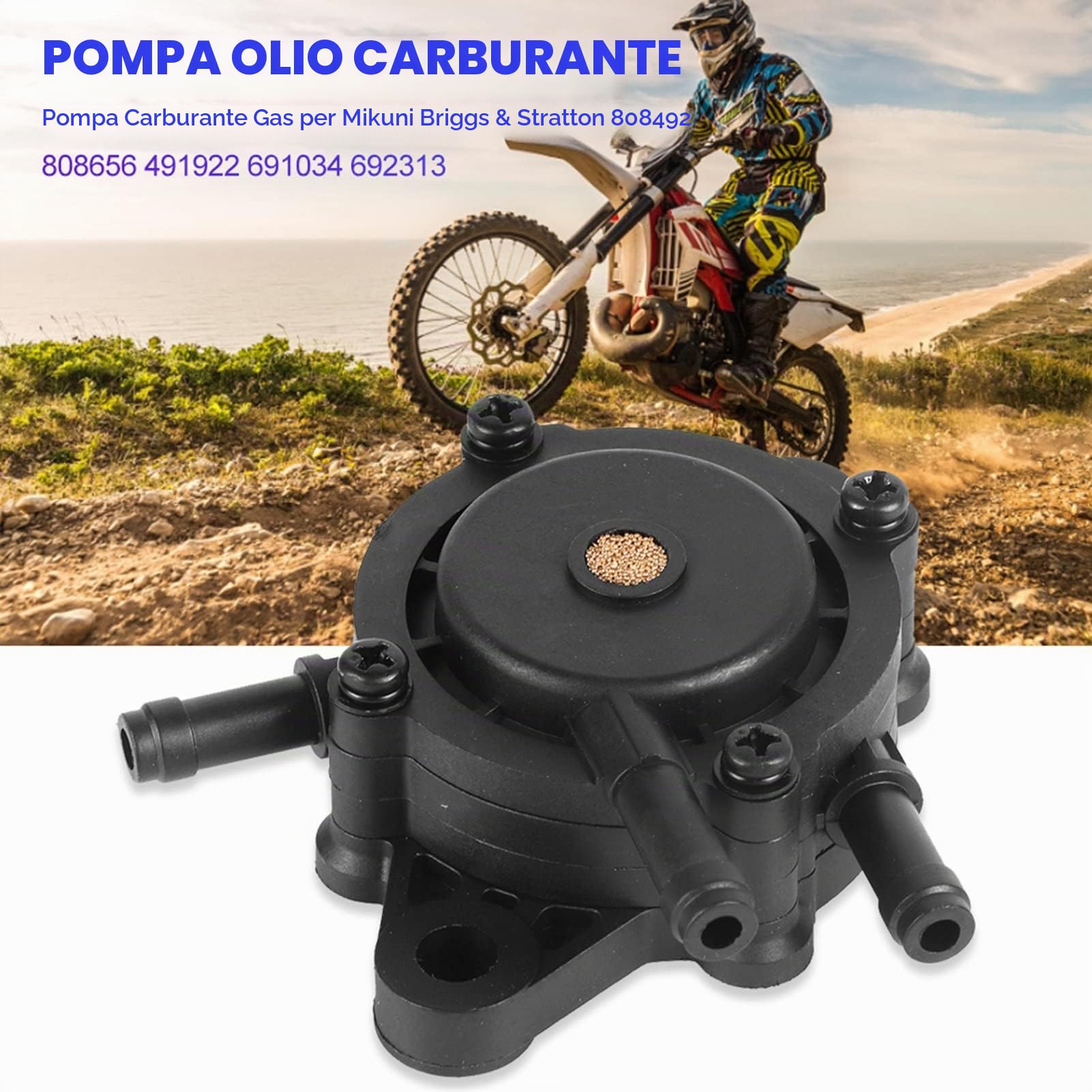 Kuuleyn Pompa benzina Mikuni Briggs Stratton 808492 plastica