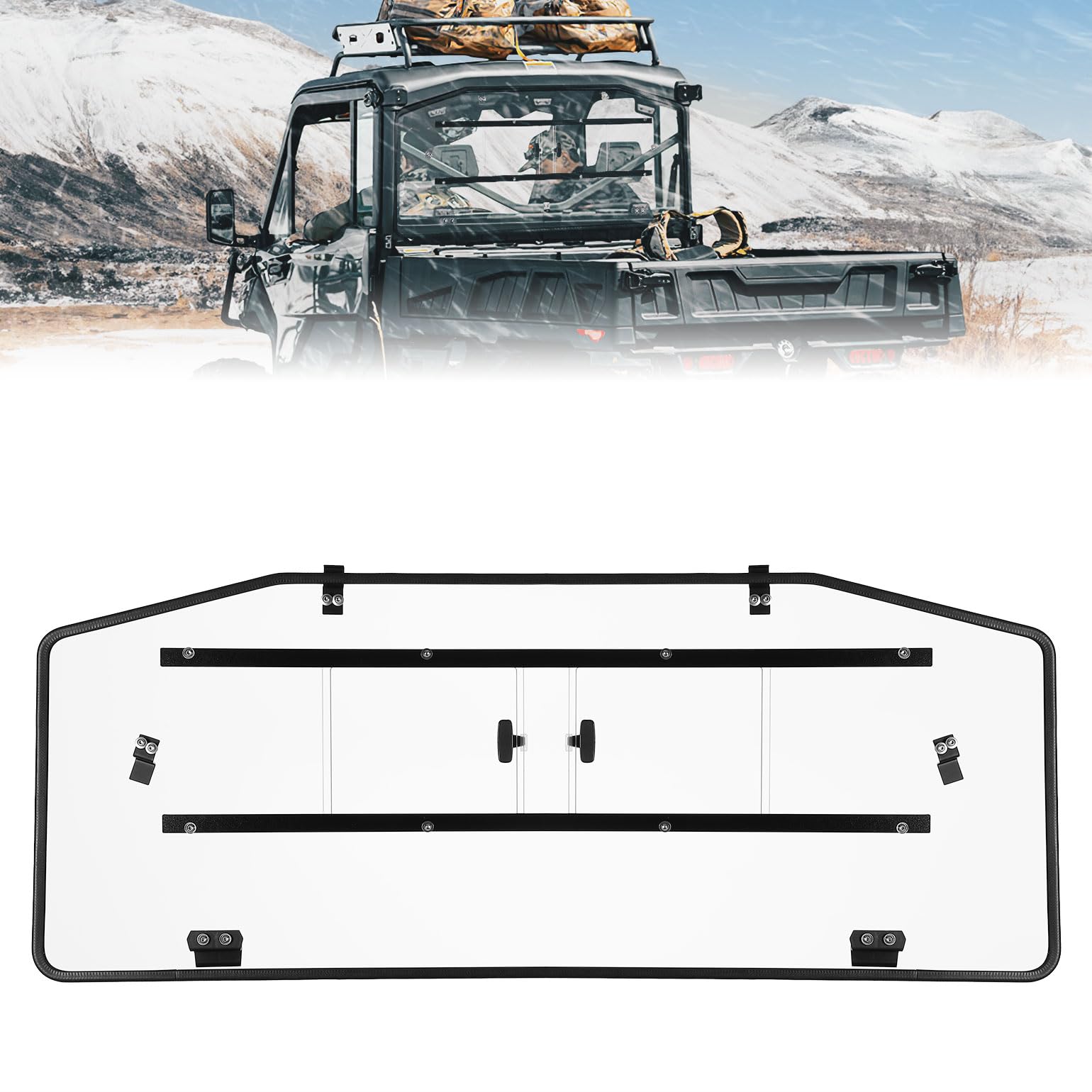 KEMIMOTO Lunotto Scorrevole Can-Am Defender HD Policarb.