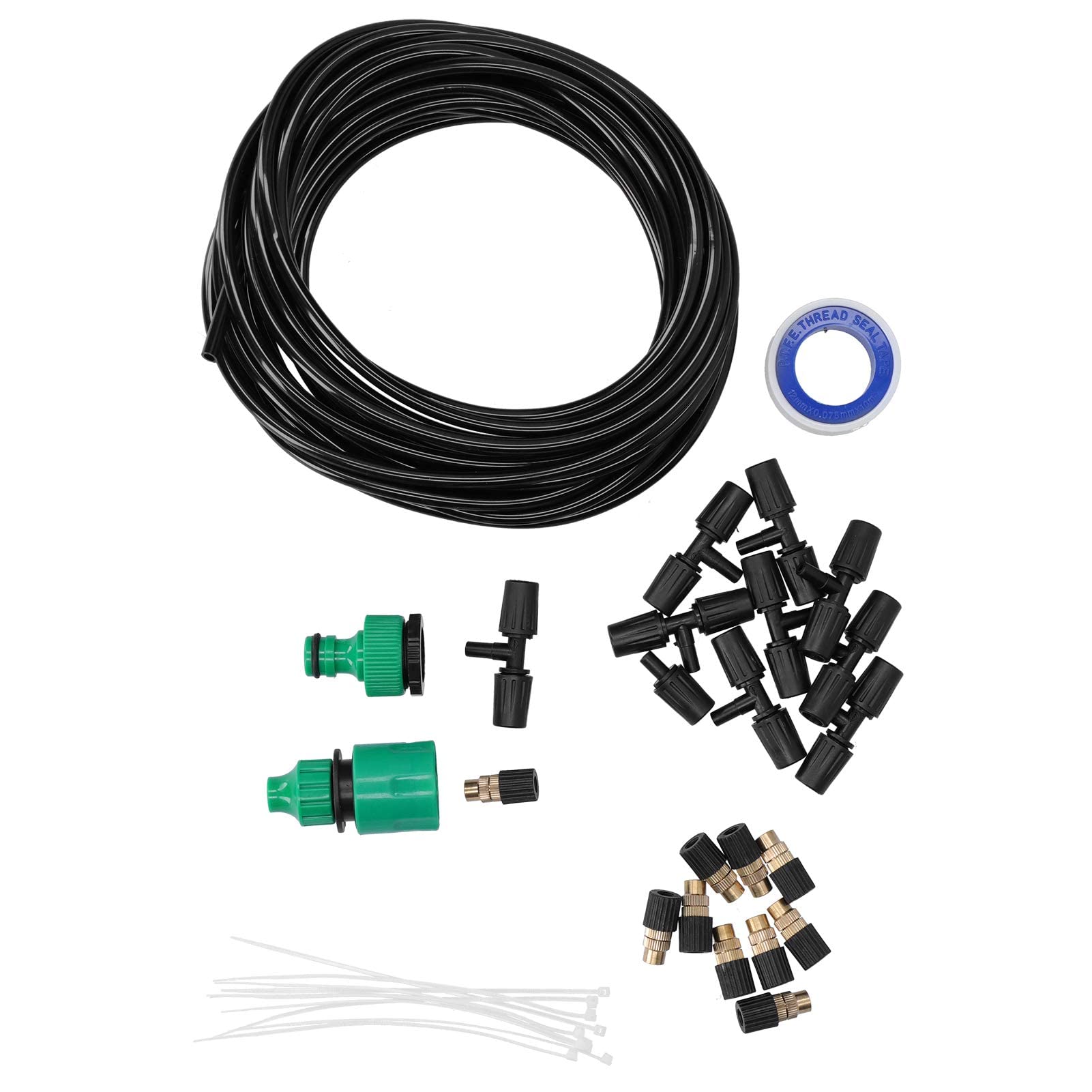 Kuuleyn Kit Irrigazione Nebulizzazione Tubo 10 m Serra