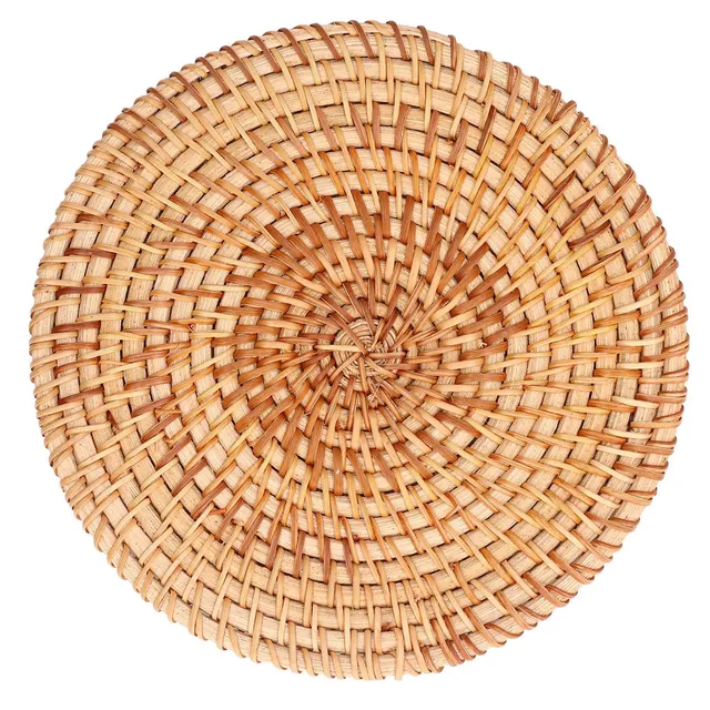 Kuuleyn sottopentola rattan 22 cm tovaglietta rotonda naturale