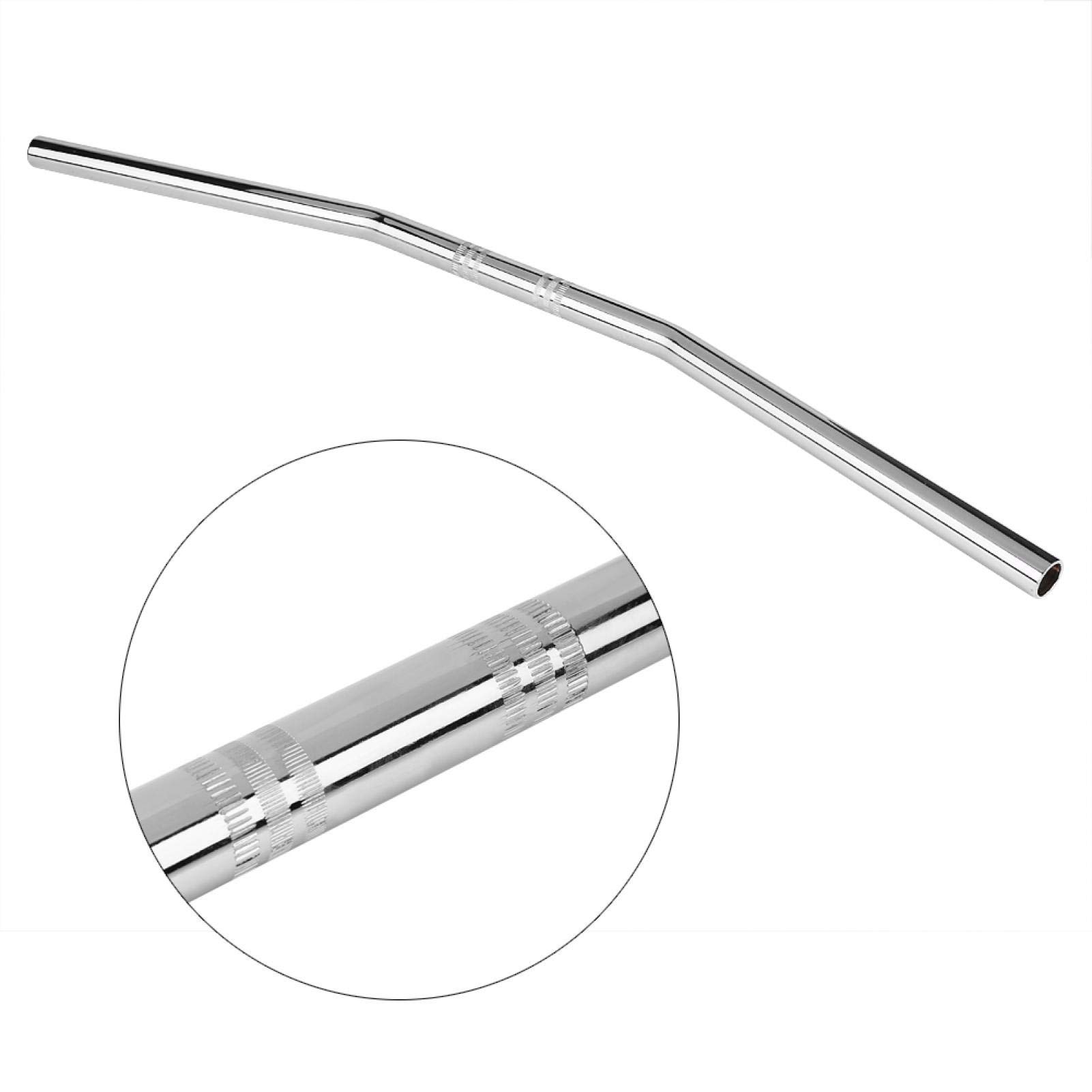 Kuuleyn Manubrio Curvo Moto 22 mm Argento 71 cm Retro