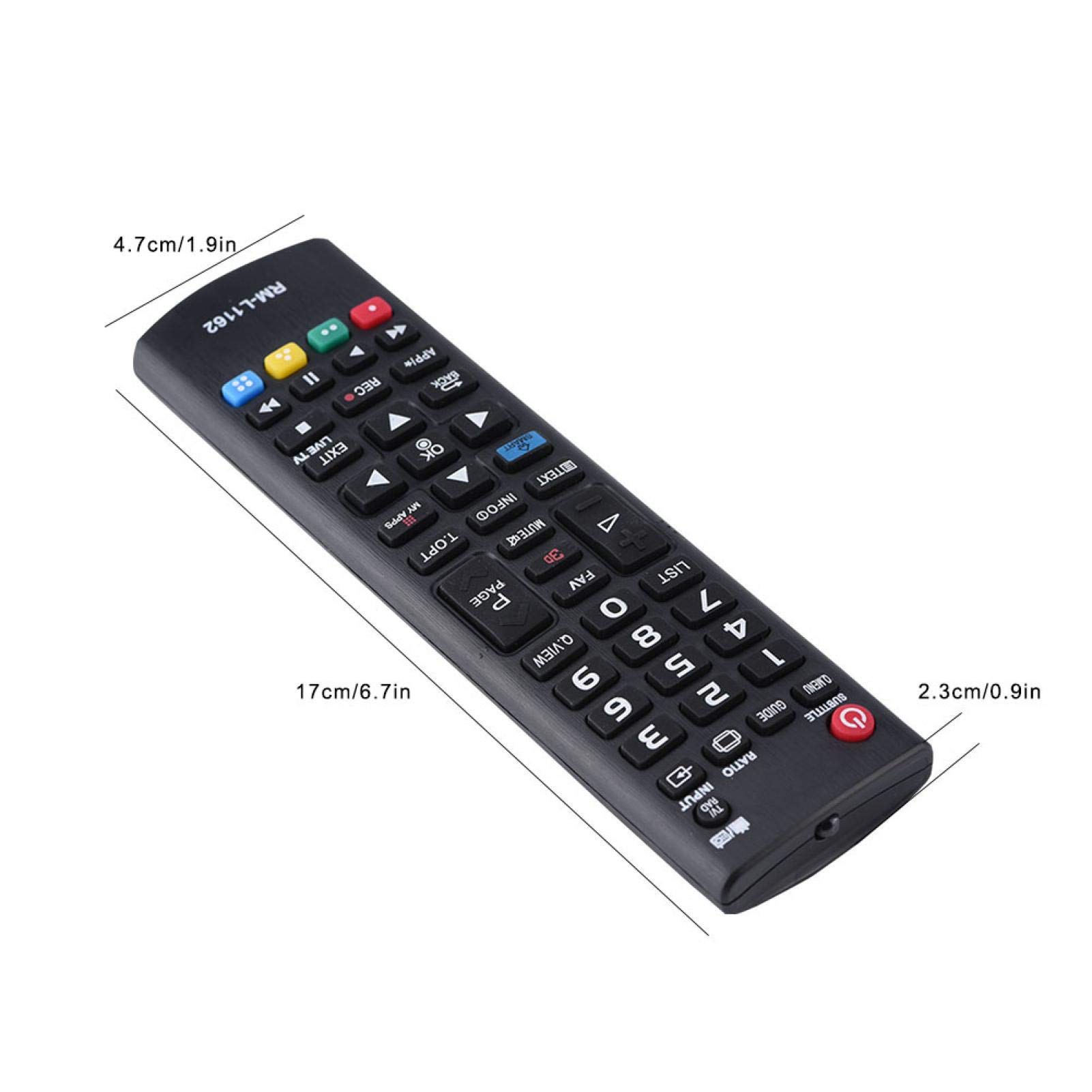 Kuuleyn Telecomando universale RM-L1162 per TV LCD nero
