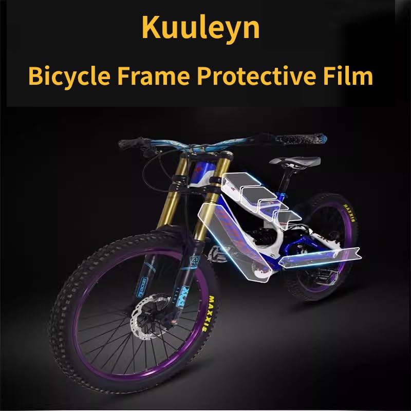 Kuuleyn Pellicola telaio bici buccia arancia trasparente