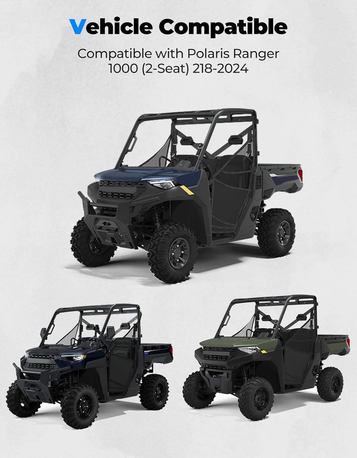KEMIMOTO Ranger XP 1000 Portapacchi Tetto Alluminio 100kg