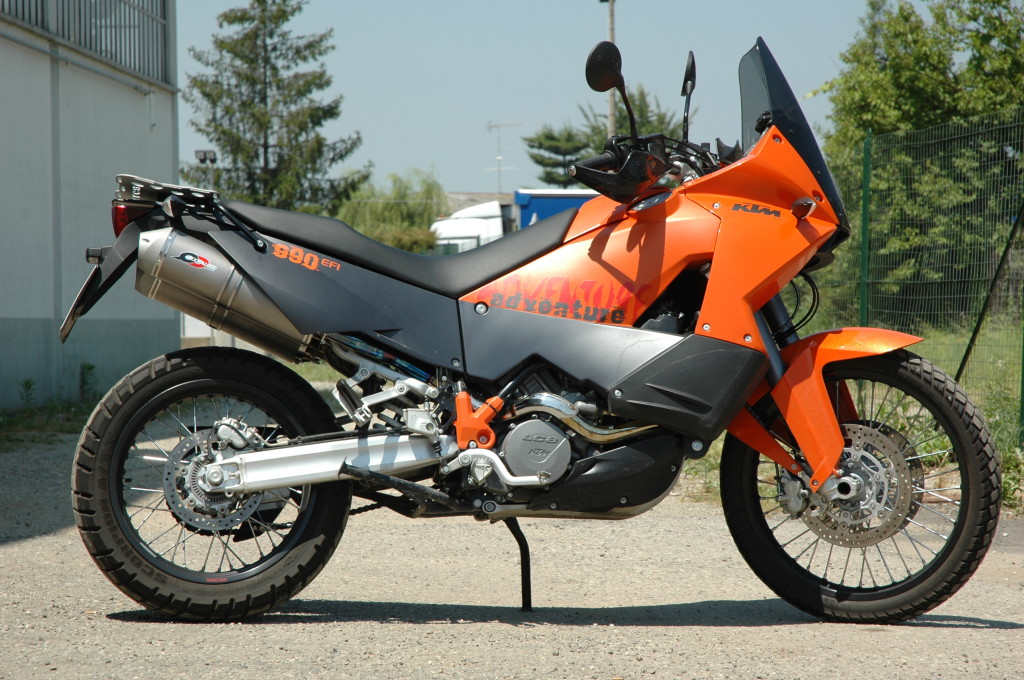 QD Exhaust Magnum KTM 990 Adventure scarichi omologati