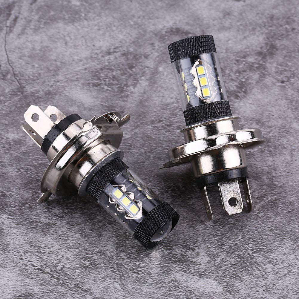 Kuuleyn Lampadine LED Auto H4 12-24V 80W 2 Pz