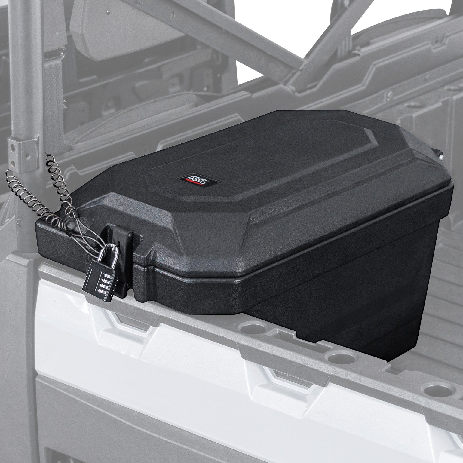 KEMIMOTO Baule Laterale 45L Sinistro per Ranger Antifurto