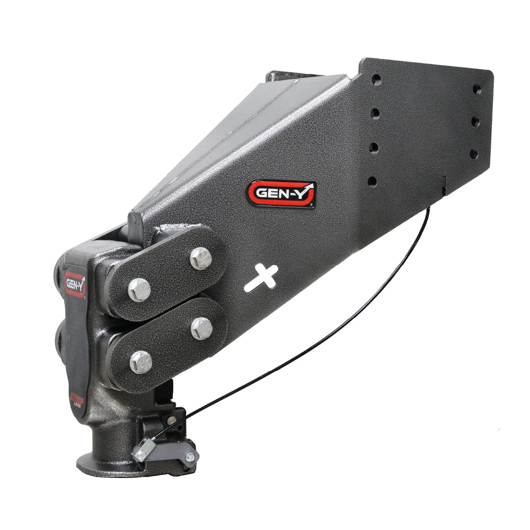 GEN-Y Hitch Executive Fifth Wheel Gooseneck Pin Box Torsion-Flex