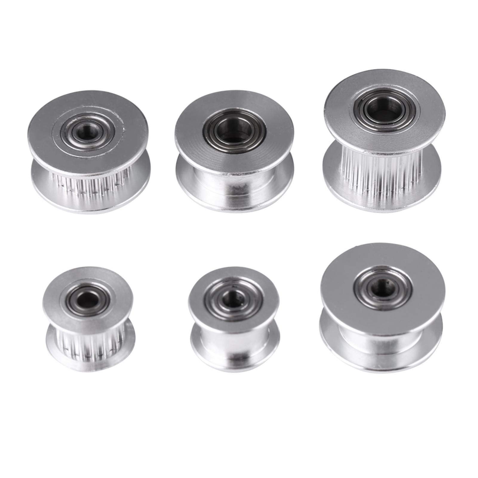 Kuuleyn GT2 Pulegge Cinghia 16 Denti 6mm 5 Pezzi