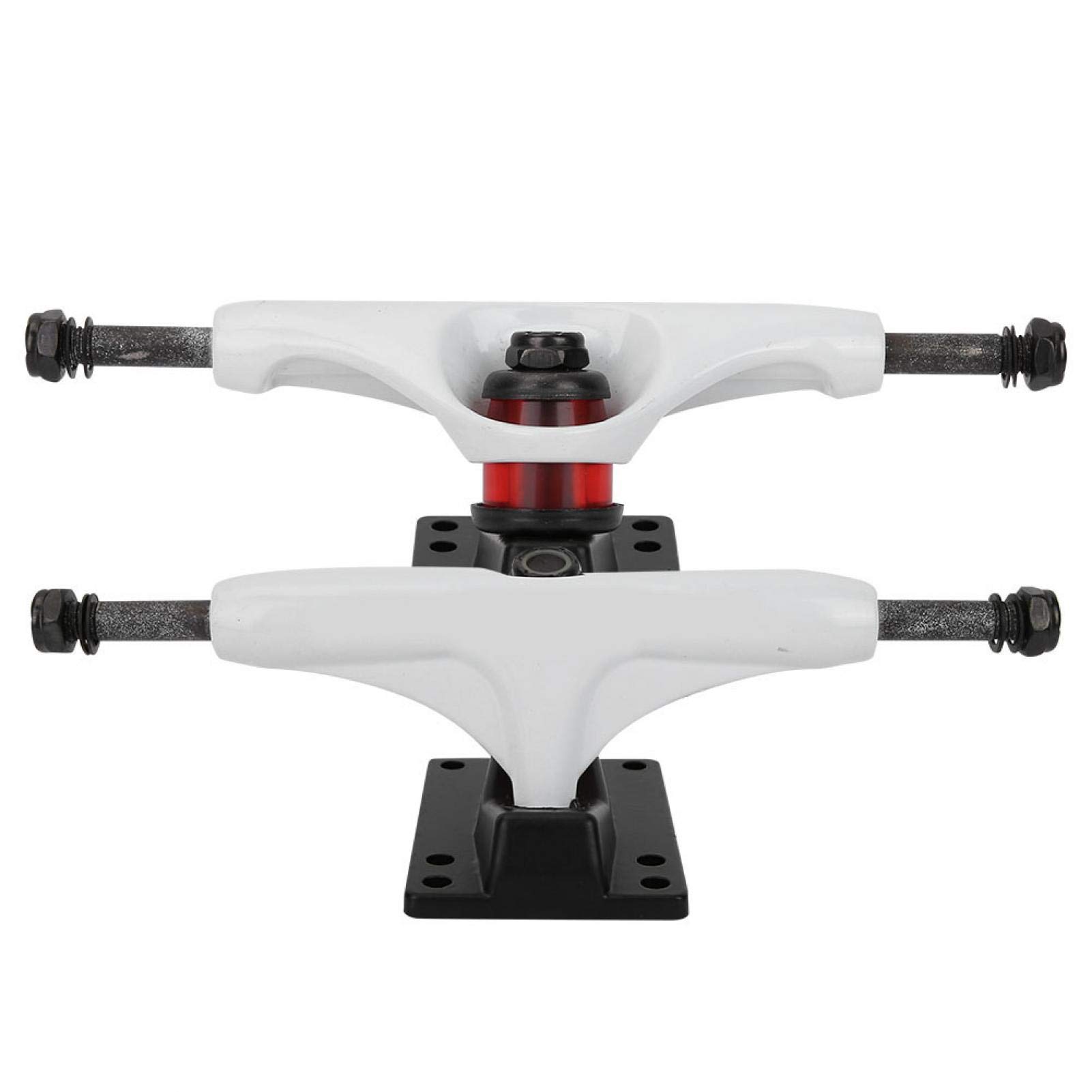 Kuuleyn Truck Skateboard 4-8 Pollici Alluminio Bianco 2 Pezzi
