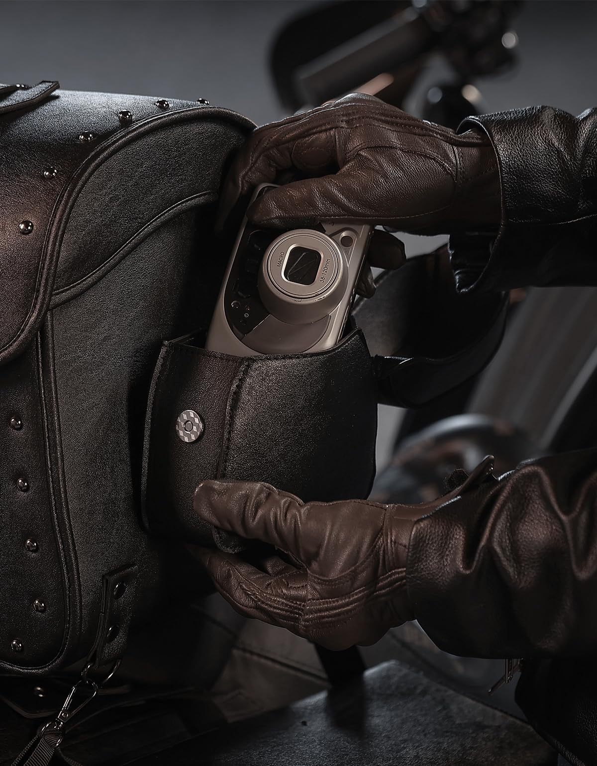 KEMIMOTO Borsa Posteriore Moto 50L Impermeabile Softail