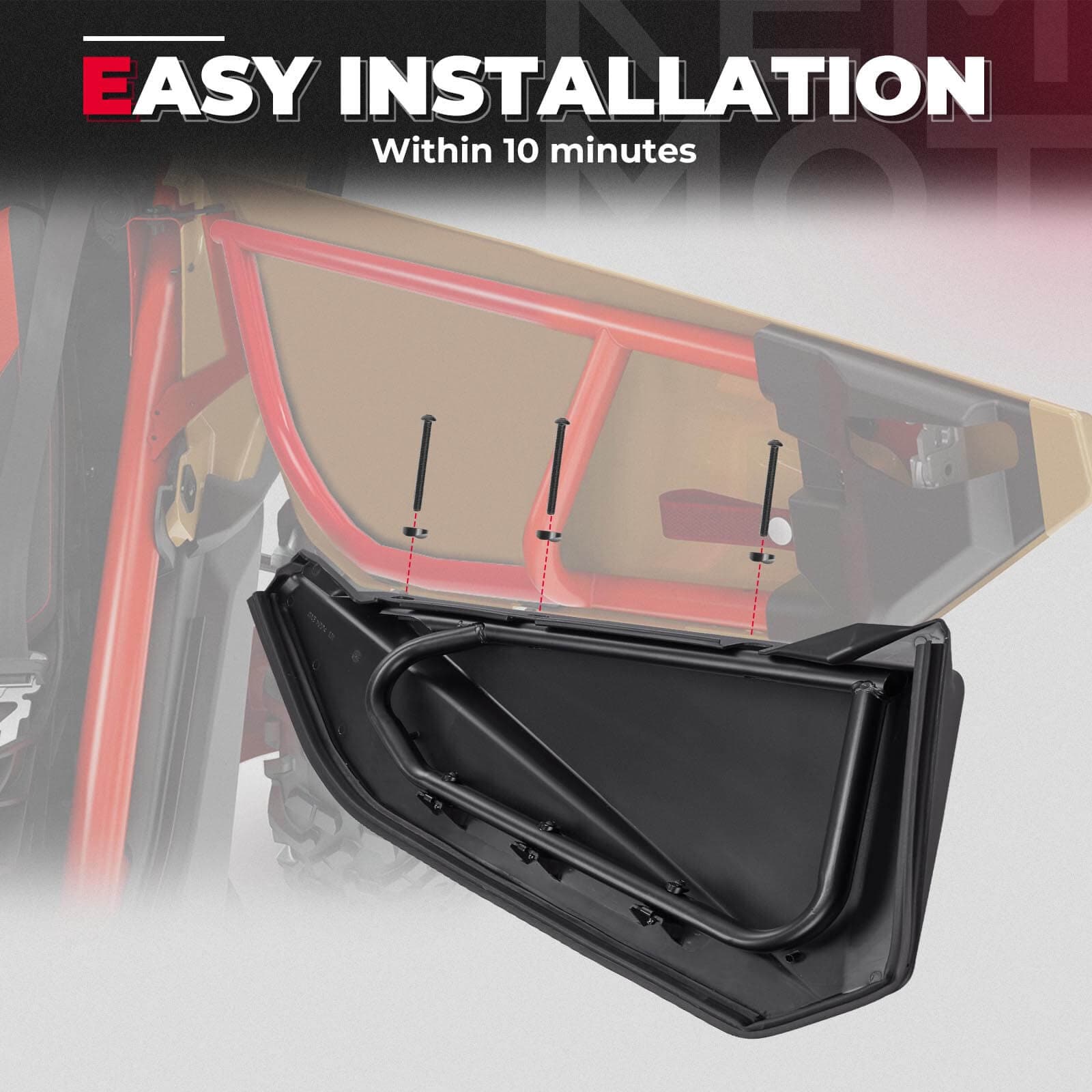KEMIMOTO Maverick X3 pannelli porta anteriori + cinghia