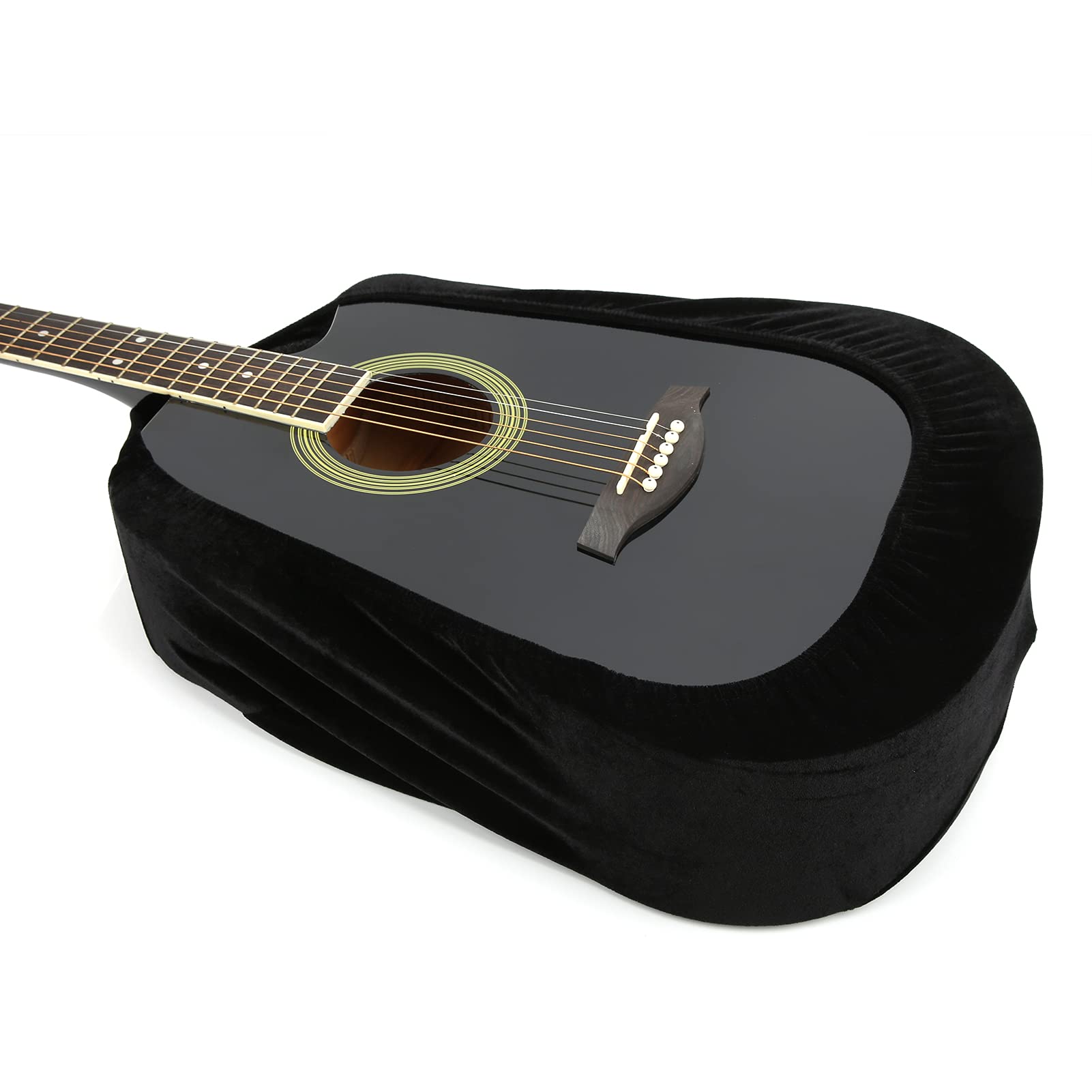 Kuuleyn cover chitarra antipolvere flanella nera acustica
